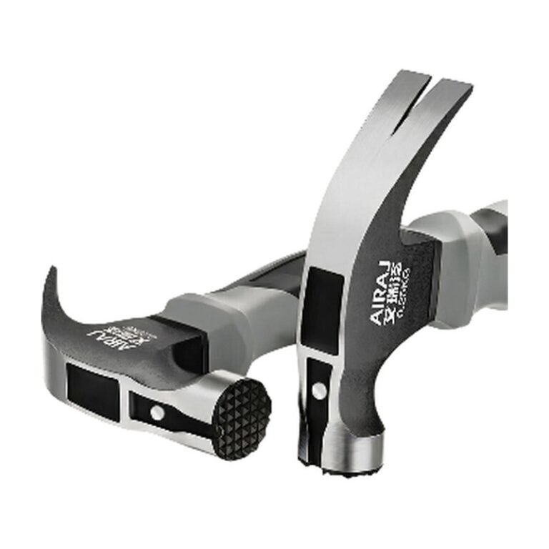 Mini Claw Hammer with Non-Slip Handle and Compact Format for Nail Driving and Nail Removal