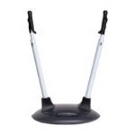 Plastic Bag Holder with Adjustable Arms in Blue, Black and Green for Easy Filling and a Tidier Kitchen