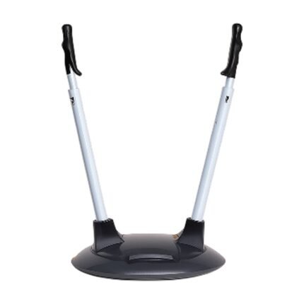 Plastic Bag Holder with Adjustable Arms in Blue, Black and Green for Easy Filling and a Tidier Kitchen