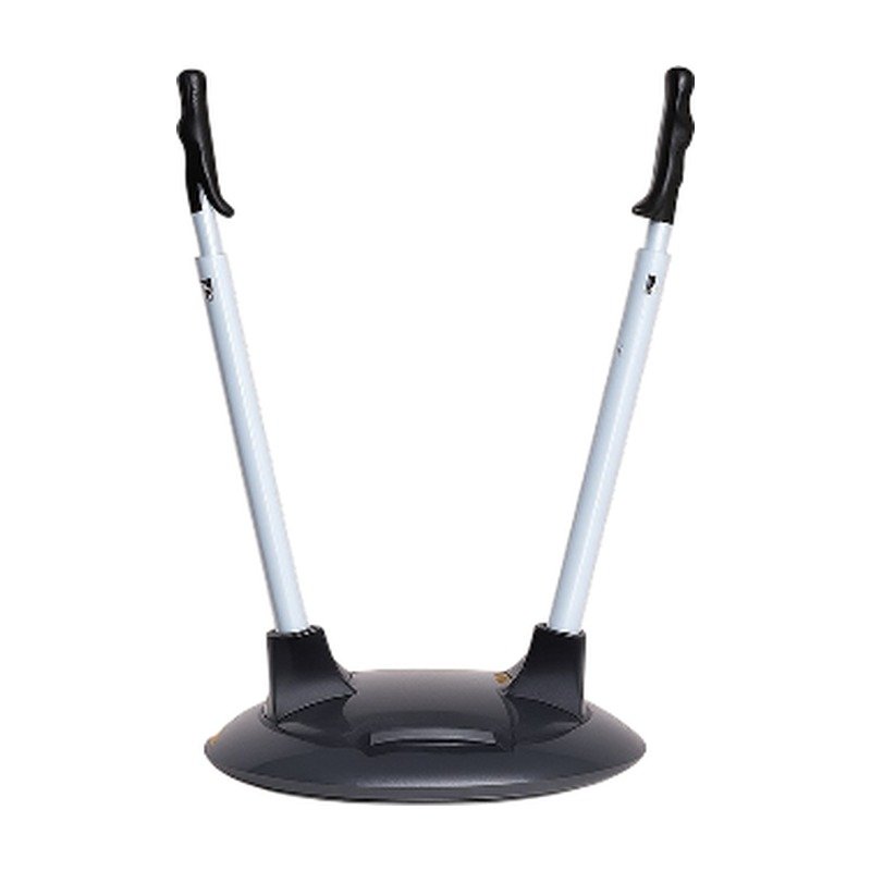 Plastic Bag Holder with Adjustable Arms in Blue, Black and Green for Easy Filling and a Tidier Kitchen