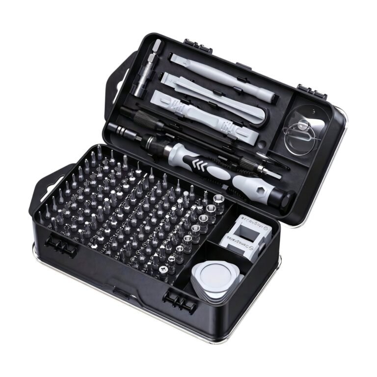 Precision Screwdriver Set for Electronics with Magnetic Bits and Ergonomic Grip for Fine Repair