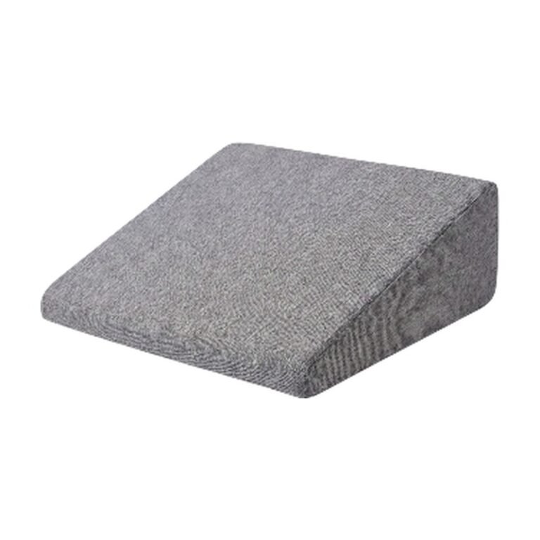 Tablet Cushion with Stand in Blue and Grey for Comfortable Angle and Soft Support for Tablet and Small Laptop