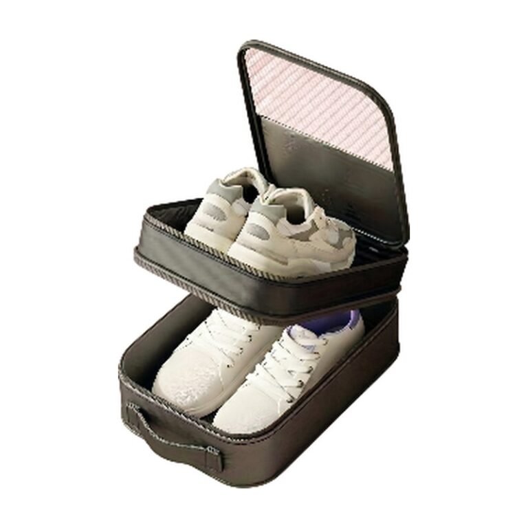 Travel Shoe Bag with Two Compartments and Large Capacity
