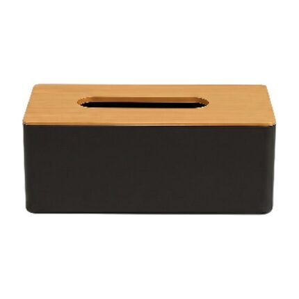 Nordic Style Napkin Box in Black, Light Pink, Dark Blue and White with Top Opening and Organised Storage