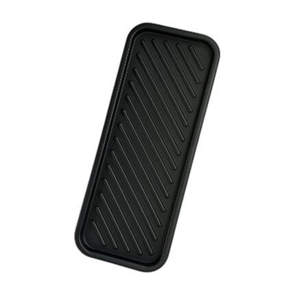 Silicone Drip Trays in Grey, White, Orange and Black for Collecting Water and Protecting Surfaces