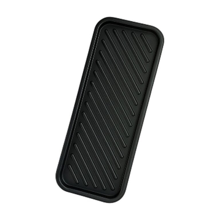 Silicone Drip Trays in Grey, White, Orange and Black for Collecting Water and Protecting Surfaces