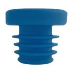 Silicone Bottle Stoppers in Blue and Black for Tight Sealing and Fresher Contents