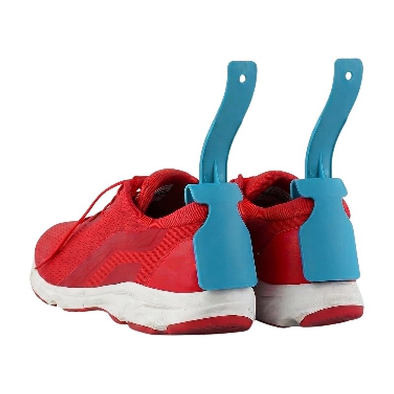 Shoe Aid for Putting on Shoes in Multicolour, Royal Blue, Red and Mixed Colours for Heel and Shoe Horn