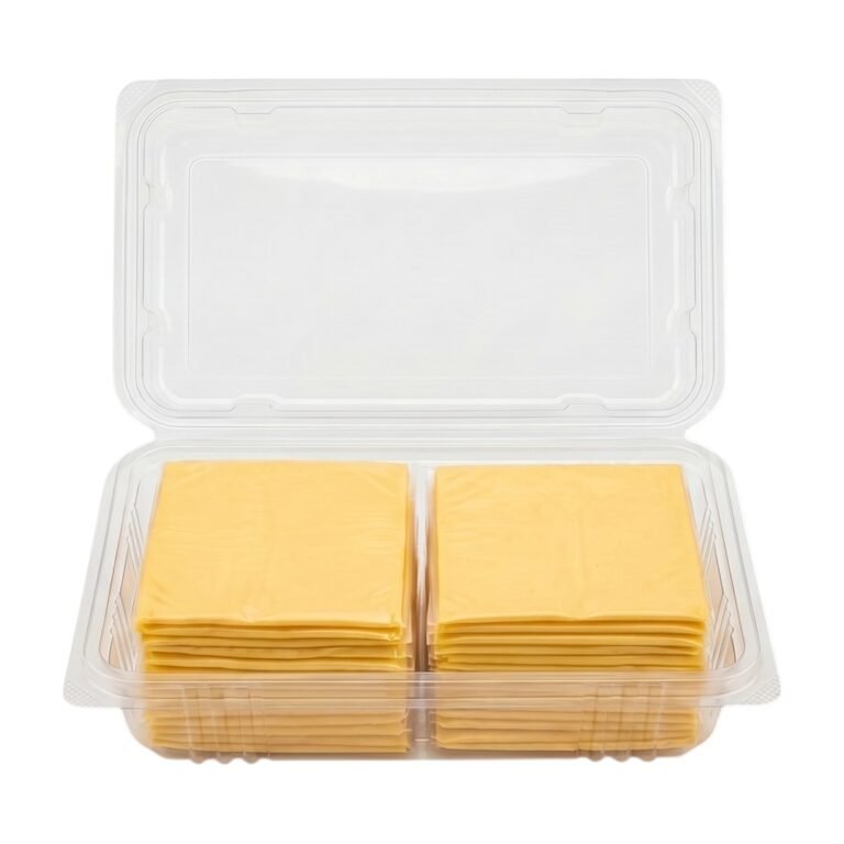 Butter Box for Storage – Transparent and Stackable Container with Lid for Fridge and Freezer
