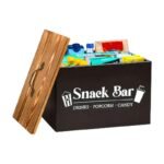 Snack Bowl with Lid for Serving and Organised Storage at Home on the Table