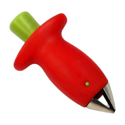 Berry Stem Remover with Ergonomic Design and Precise Metal Tip for Quick Berry Preparation in the Kitchen