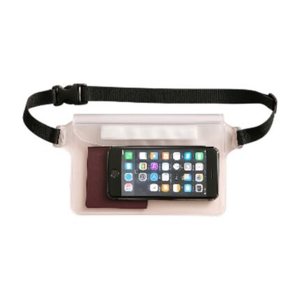 Swimming Bag with Water Protection in Pink, Green, Orange, Black, Yellow, Blue and Transparent with Adjustable Strap
