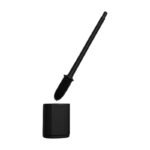 Toilet Brush with Holder for Hygienic Cleaning and Discreet Storage in the Bathroom