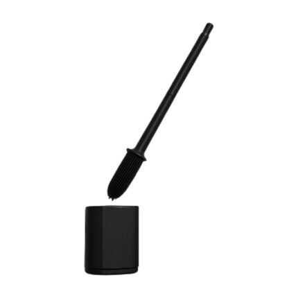 Toilet Brush with Holder for Hygienic Cleaning and Discreet Storage in the Bathroom