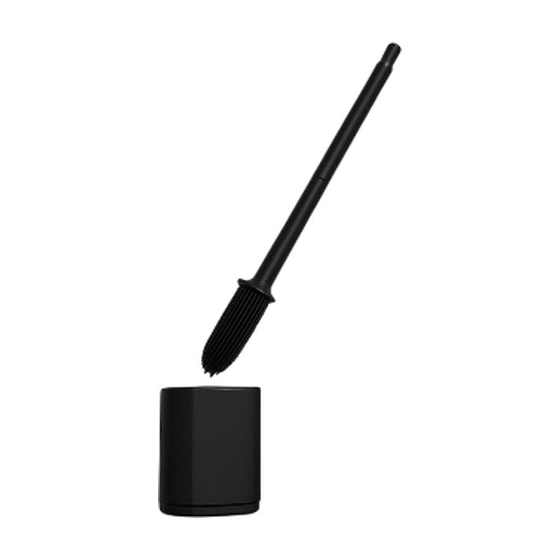 Toilet Brush with Holder for Hygienic Cleaning and Discreet Storage in the Bathroom