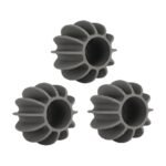 Silicone Washing Balls 3 Pcs. in Light Grey and White for Gentle Movement Between Textiles in the Washing Machine
