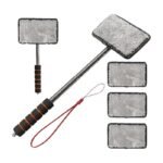 Car Window Brush with Telescopic Handle and Replaceable Microfiber Cloths for Car Windows