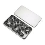 Biscuit Cutters with Different Shapes for Uniform Cutting and Decoration of Baked Goods