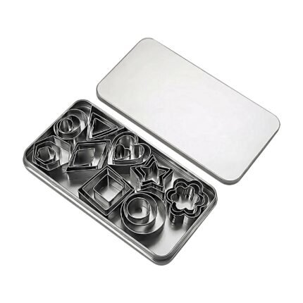Biscuit Cutters with Different Shapes for Uniform Cutting and Decoration of Baked Goods