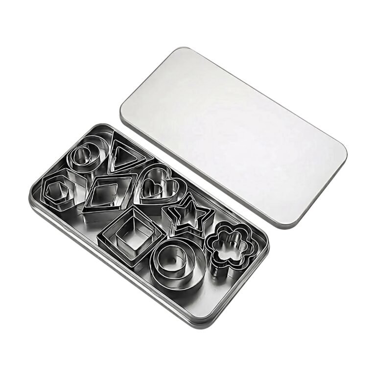 Biscuit Cutters with Different Shapes for Uniform Cutting and Decoration of Baked Goods