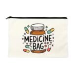 Travel Case for Medicine, Cosmetics and Toiletries – 22 × 18 Cm