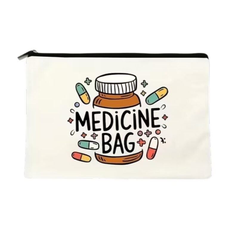 Travel Case for Medicine, Cosmetics and Toiletries – 22 × 18 Cm