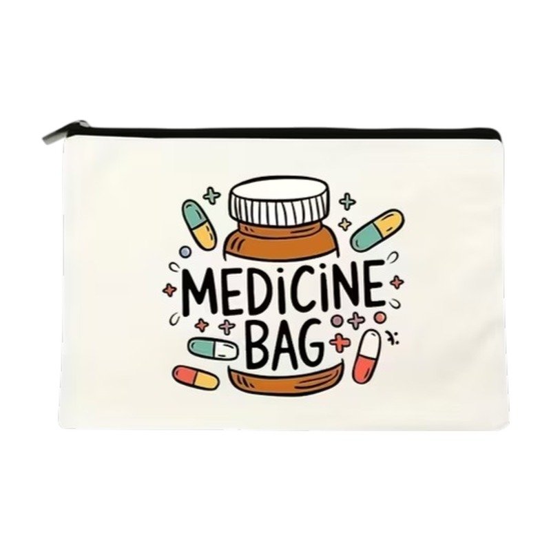 Travel Case for Medicine, Cosmetics and Toiletries – 22 × 18 Cm