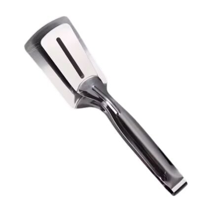 Frying Tongs with Spatula in 316 Stainless Steel for Fish and Steak