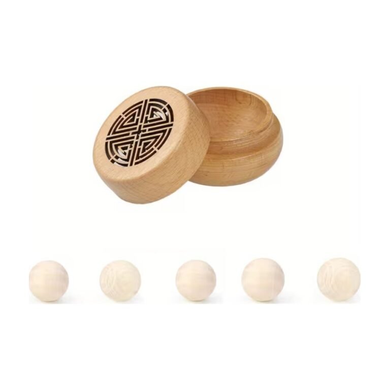 Wooden Diffuser with Balls for Essential Oils