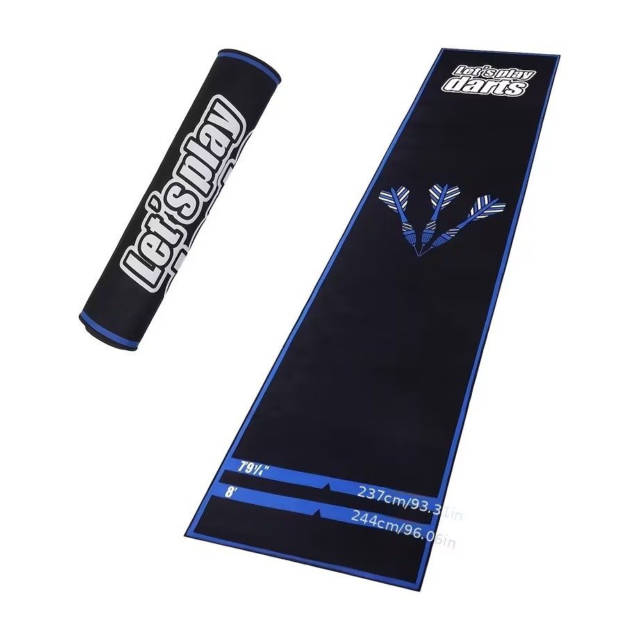 Dart Mat with Throw Lines for Steel and Soft Tip Darts – 250 X 30 Cm Dart Mat with Throw Lines for Steel and Soft Tip Darts – 250 X 30 Cm