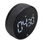 Magnetic Digital Kitchen Timer with LED Display and Rotary Knob
