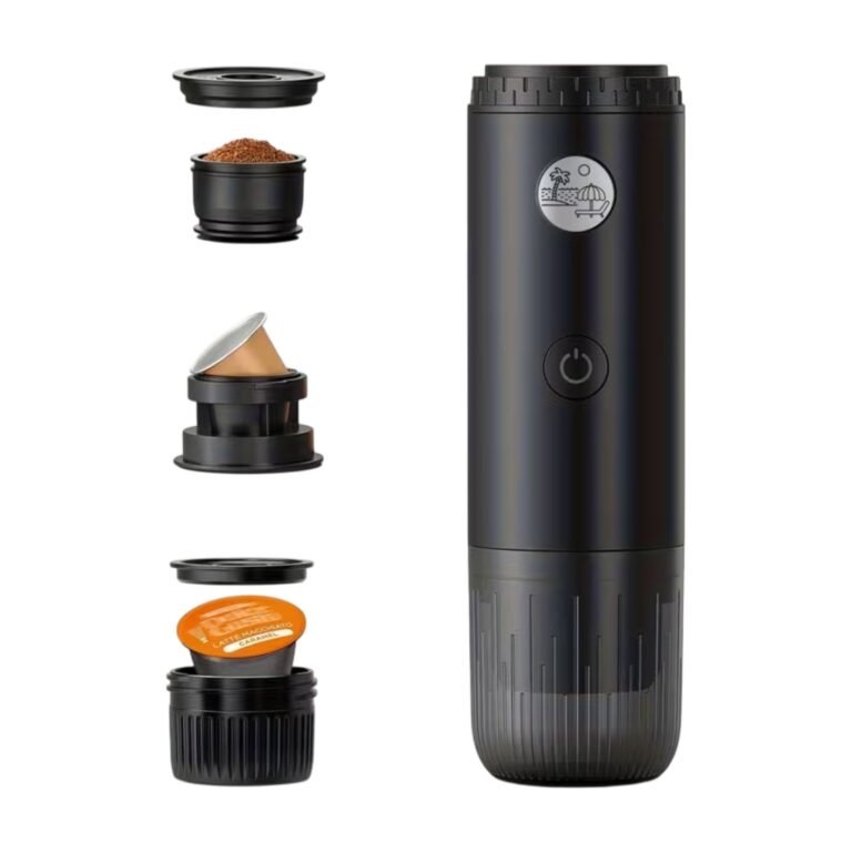 Portable Espresso Machine 3-In-1 with Self-Heating and 19 Bar