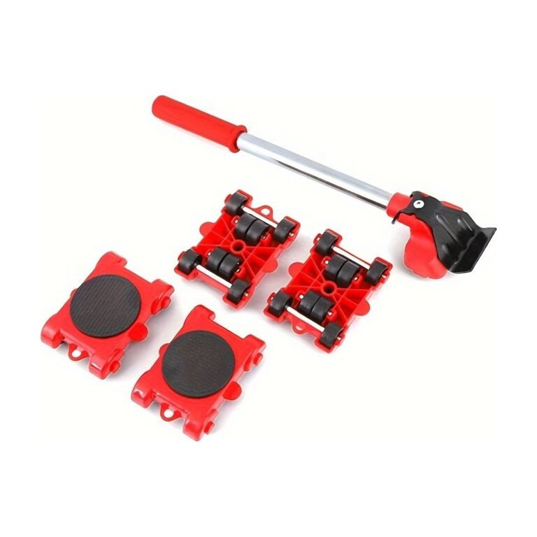 5-Piece Furniture Moving Set with Furniture Lifter and Swivel Rollers