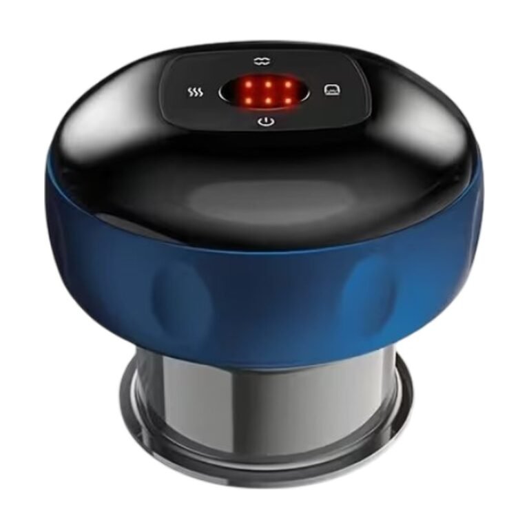 Electric Cupping Device with Heat and Adjustable Suction