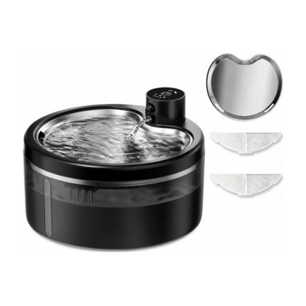 Wireless Cat Water Fountain with Sensor – 2.6 Litres