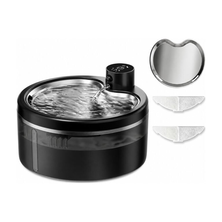 Wireless Cat Water Fountain with Sensor – 2.6 Litres