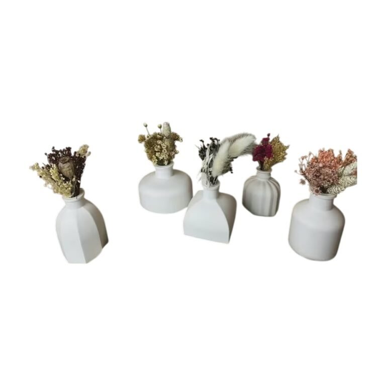 5 Silicone Moulds for Vases and Flower Pots