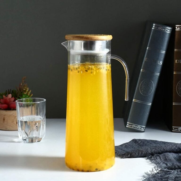 Glass Jug in use