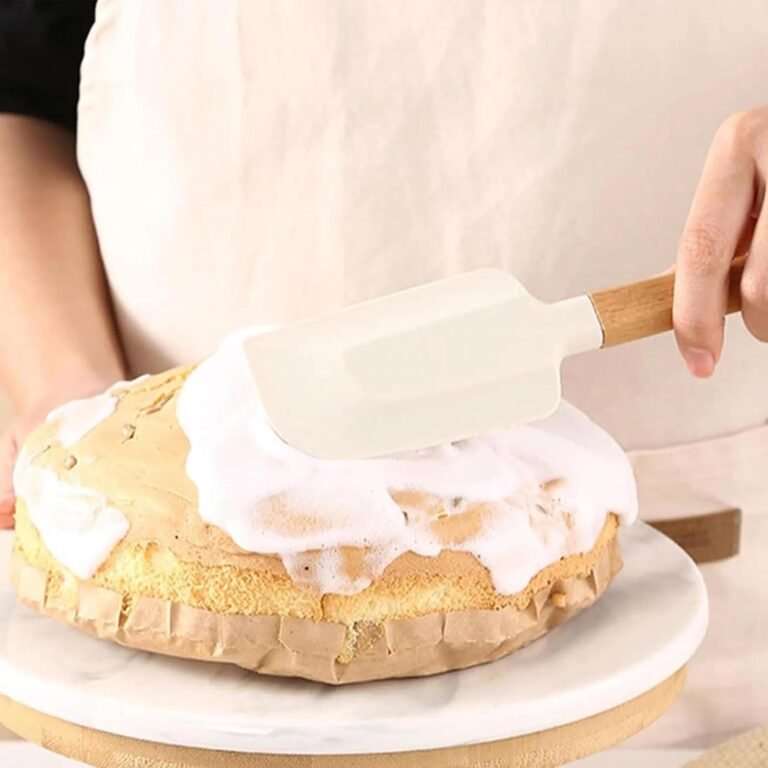 Silicone Spatulas in use