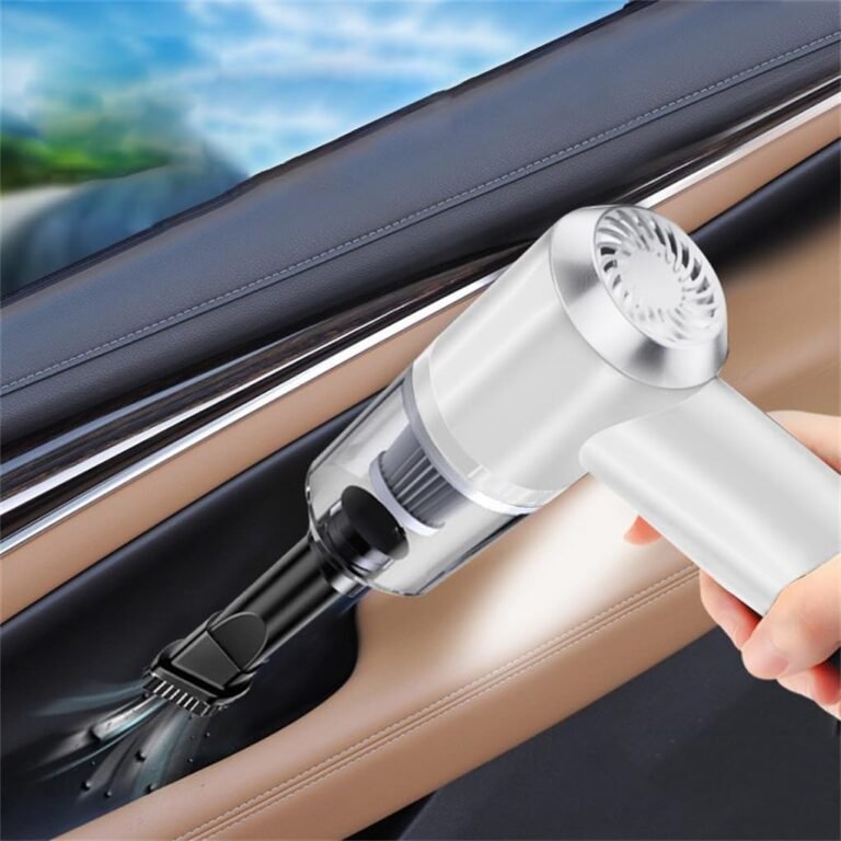 Cordless Car Vacuum Cleaner in use