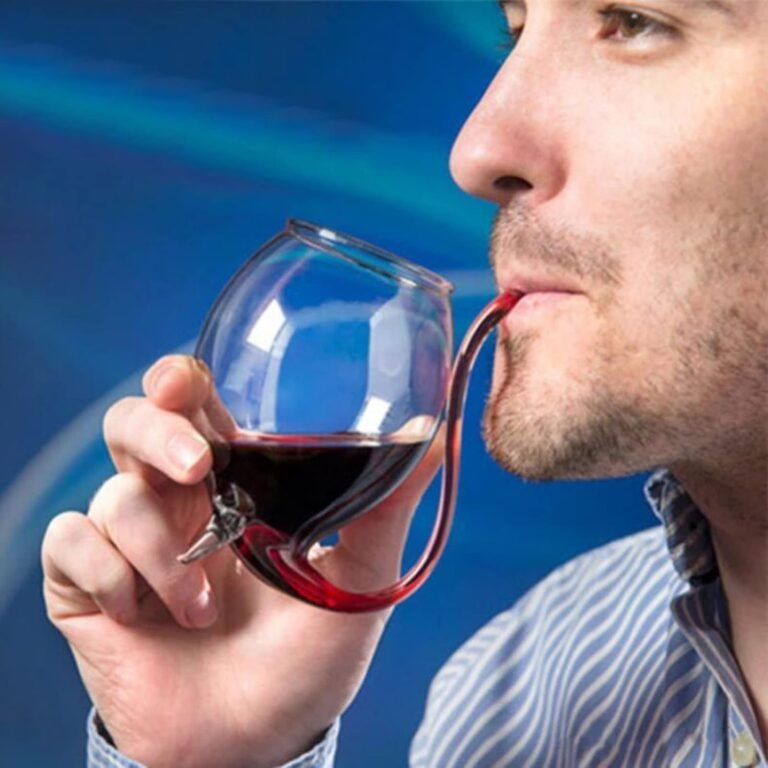 Wine Glass in use
