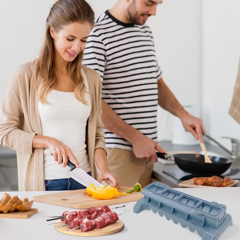Foldable Kebab Mould in use