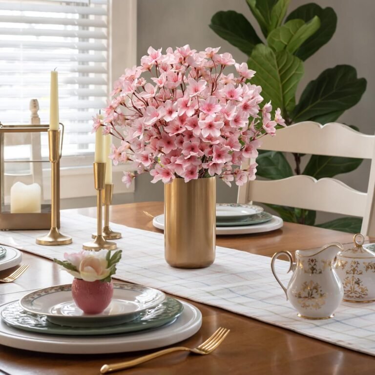 Artificial Flower Branches in use