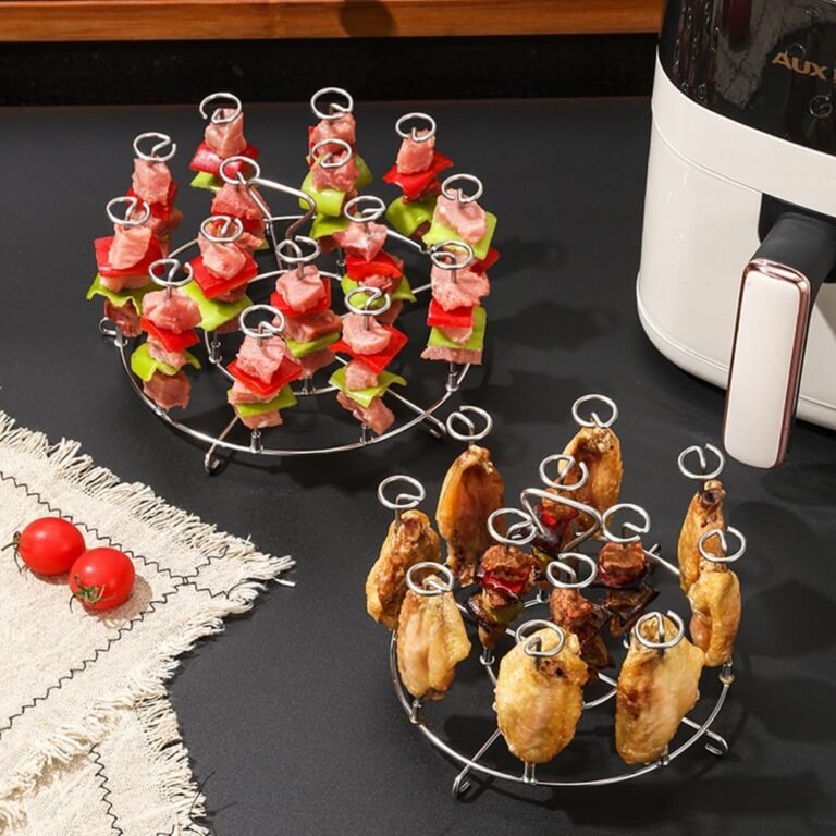Skewer Stand in use