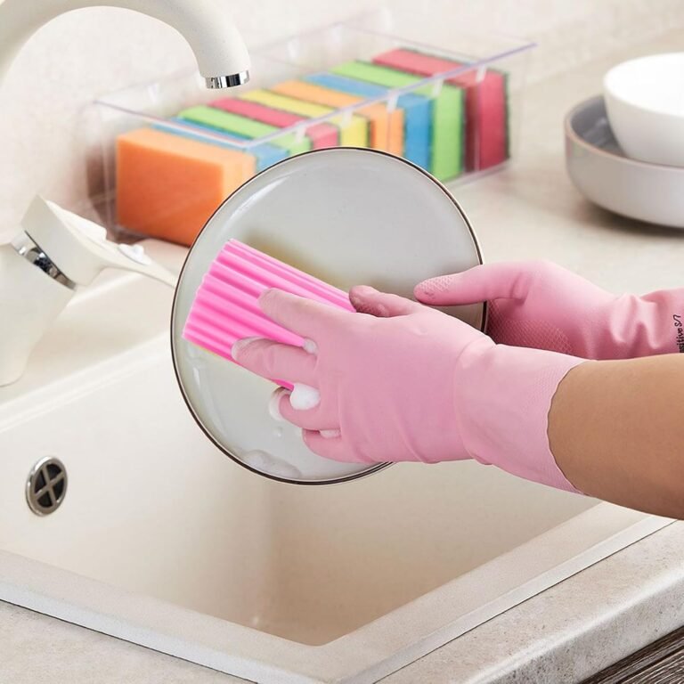 Dust Sponges in use