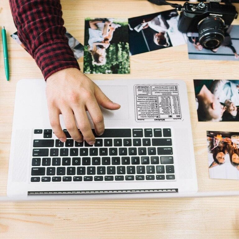 Windows Keyboard Shortcuts in use