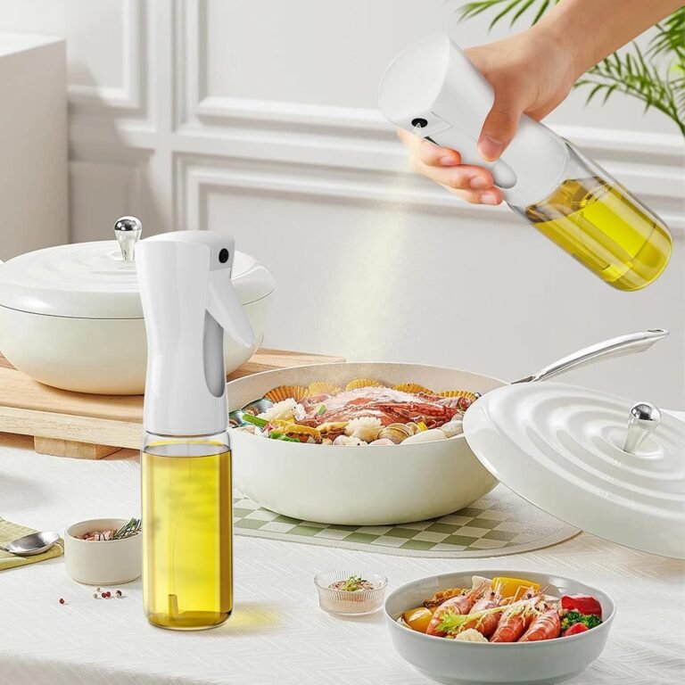 Oil Spray Bottle in use