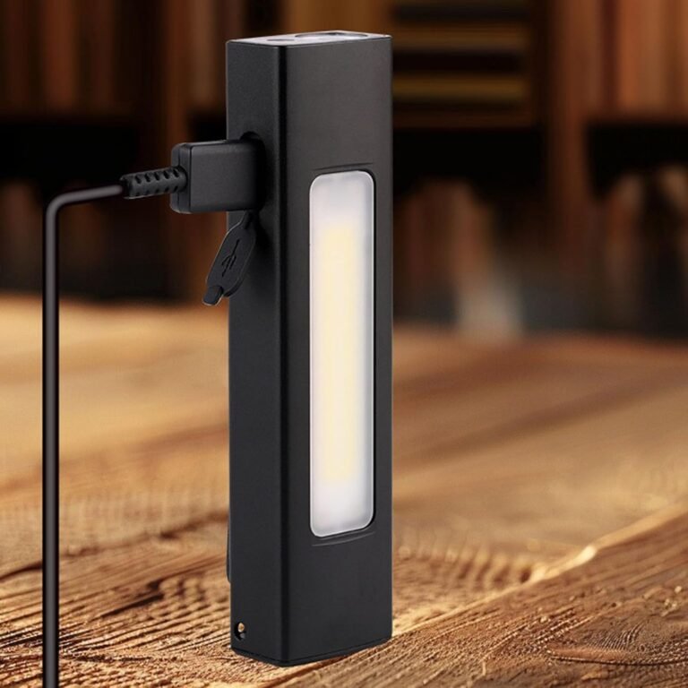 Rechargeable Lighter Torch Black 2 in 1 in use
