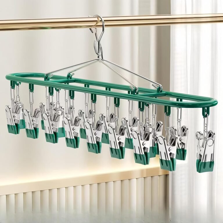 Windproof Sock Rack in use