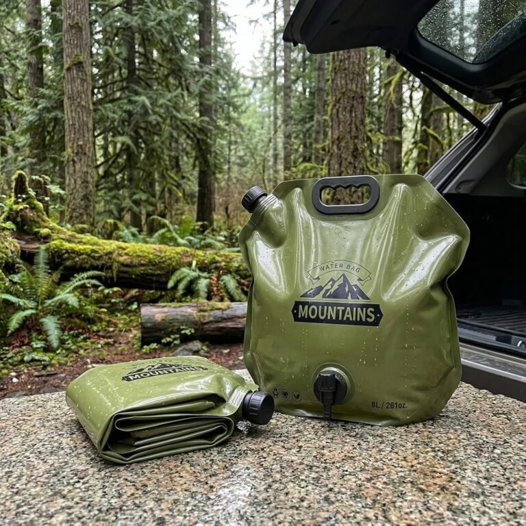 Water Bag in use